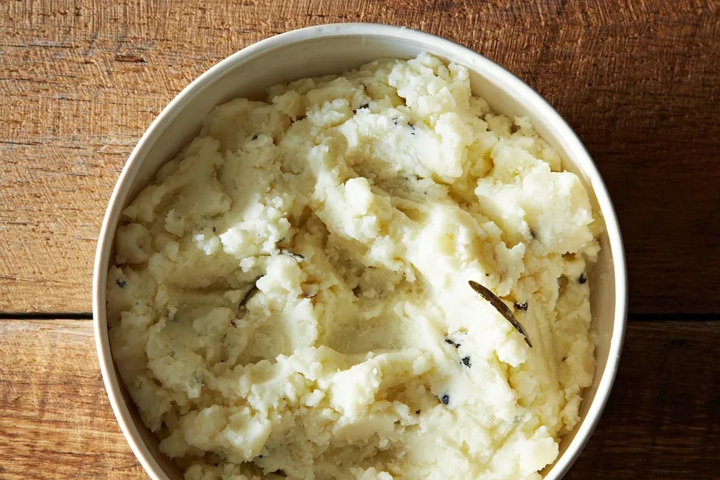 mashed potatoes